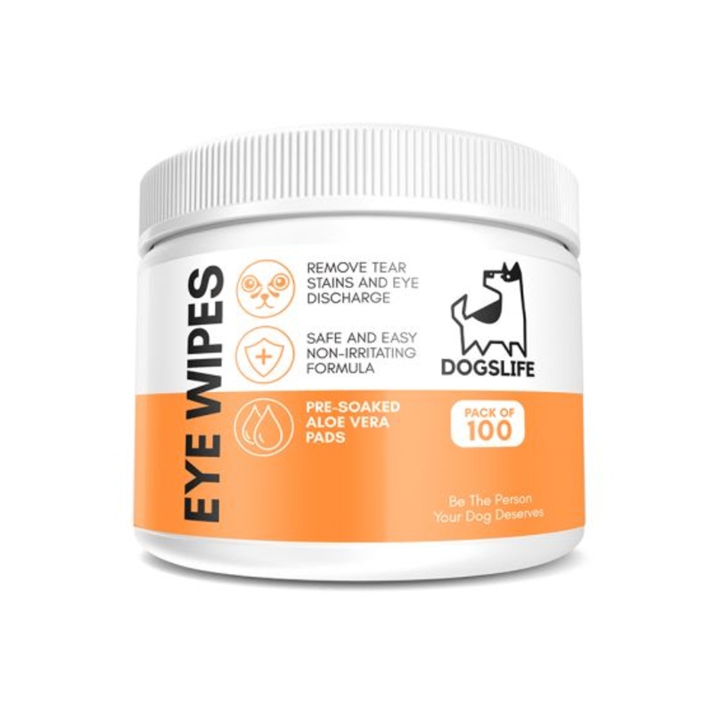 DogsLife Eye Wipes Aloe Vera Dog - 100pcs