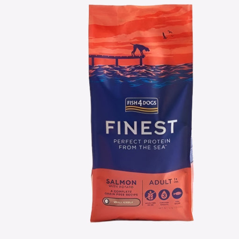 Fish4Dogs Salmon Adult Small Kibble