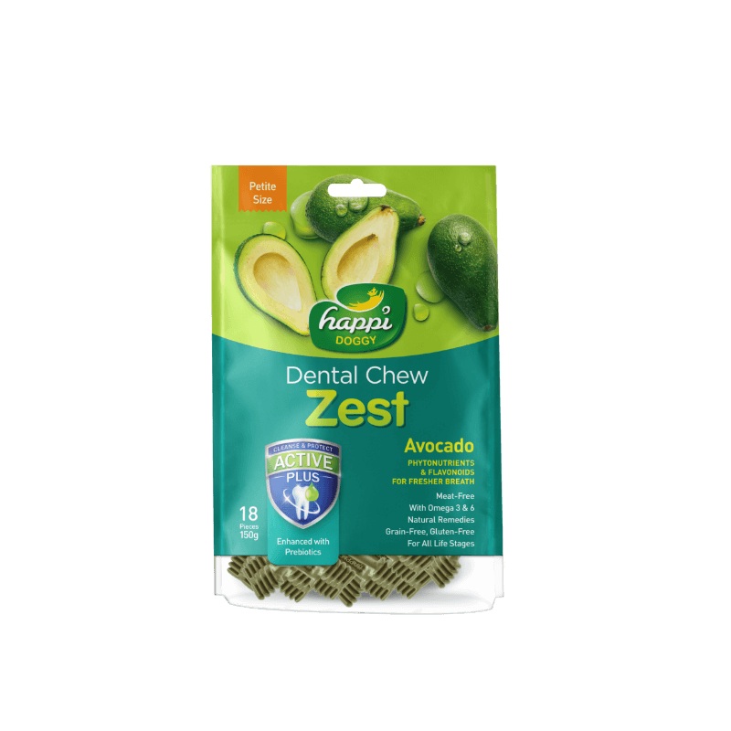 Happi Doggy Dental Chew Zest - 150g