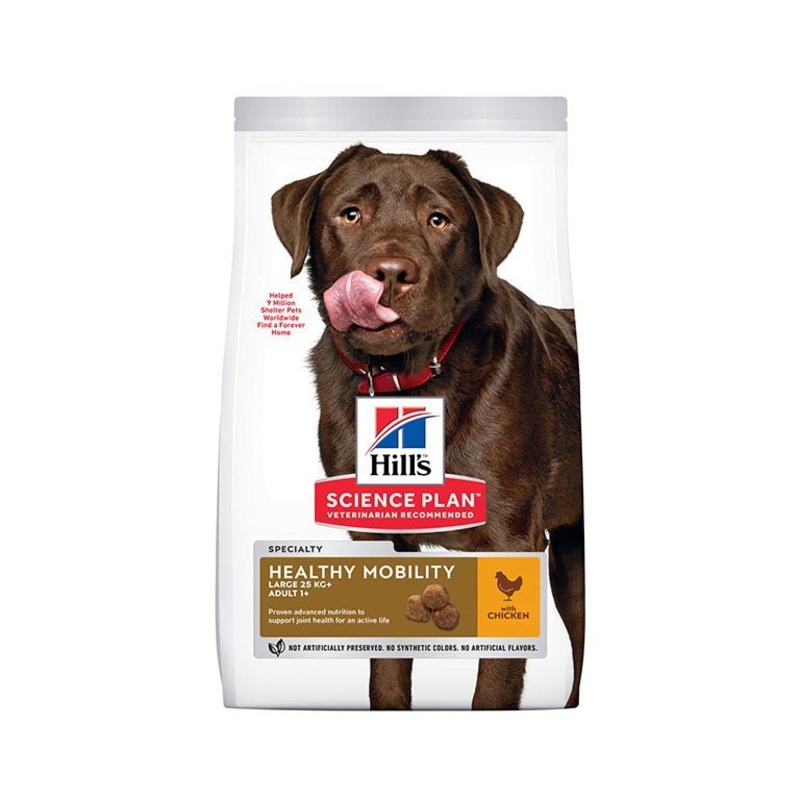 Hills Science Plan Healthy Mobility Large Breed Adult Dog Food With Chicken - 14kg
