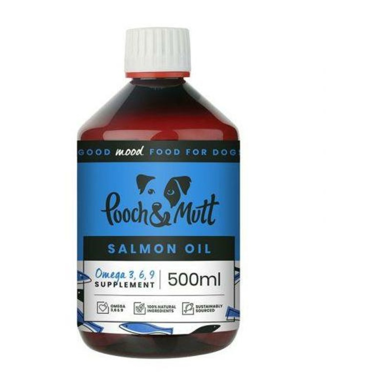 Pooch & Mutt Salmon Oil for Dogs 500ML