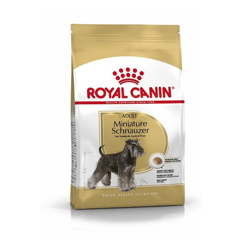 Royal Canin Breed Health Nutrition Miniature Schnauzer Adult Dry Dog Food - 3kg