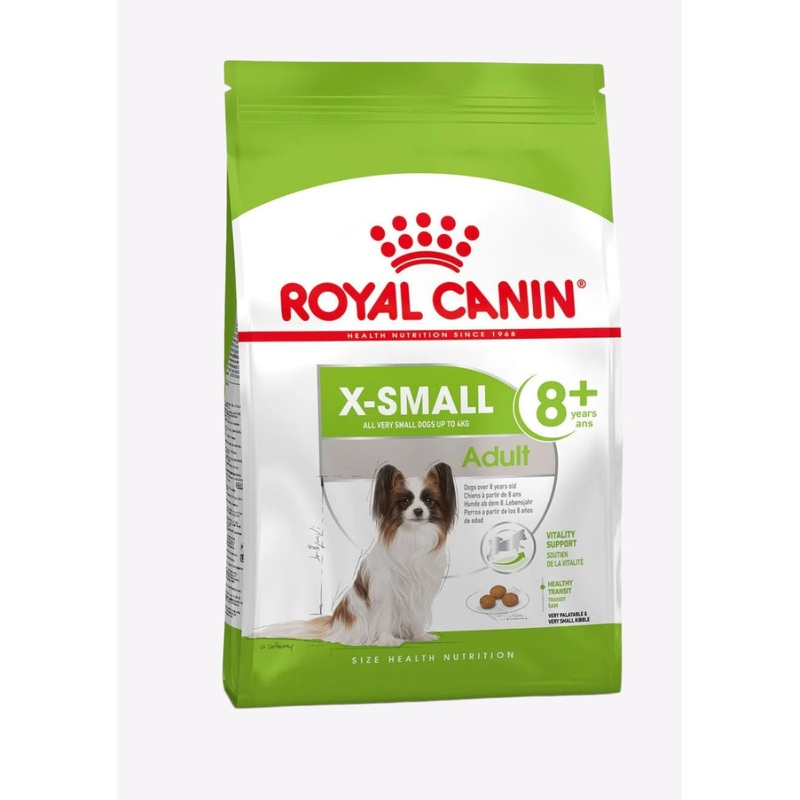 Royal Canin Size Health Nutrition XS Adult 8+ Dry Dog Food - 1.5kg