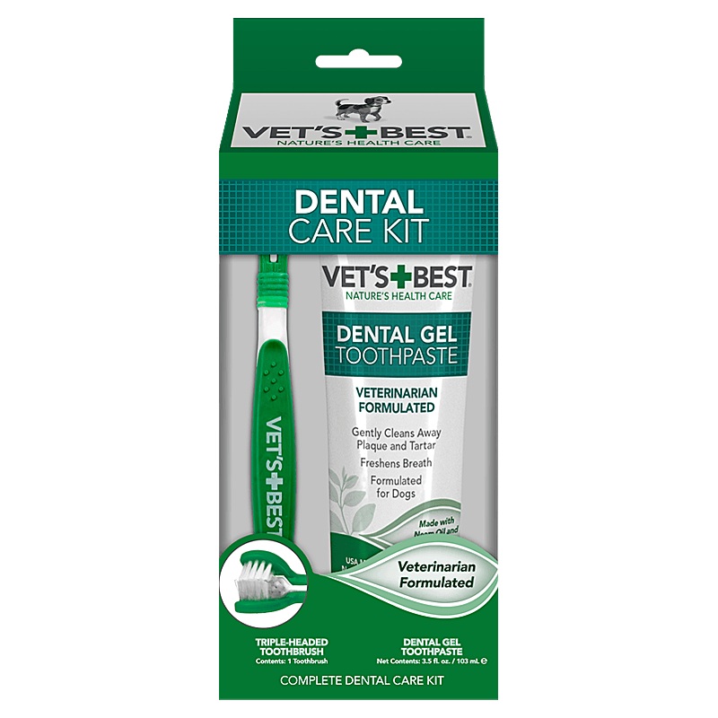 Vets Best Complete Enzymatic Dental Care Kit