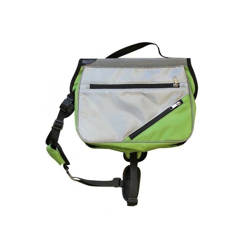Alcott Adventure Backpack Green for Dog