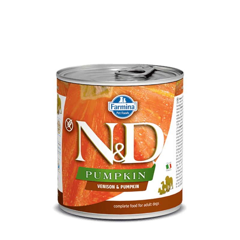 Farmina N&D Dog Venison & Pumpkin Wet Food - 3x285g