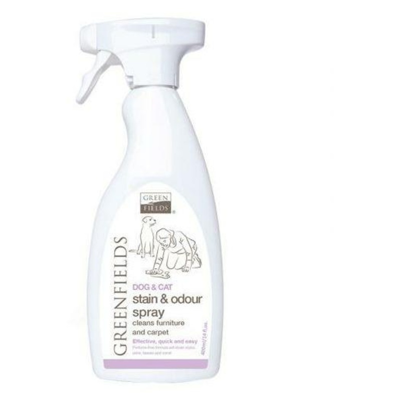 Greenfields Dog & Cat Stain & Odour Spray - 400ml