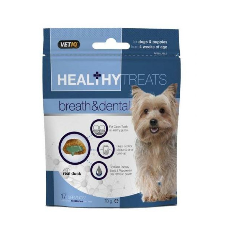 Healthy Treats Breath & Dental Dogs & Puppy 70G