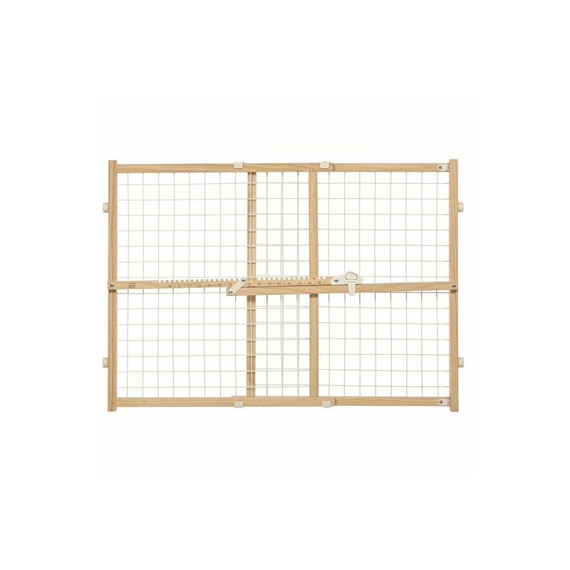 MidWest Wood and Wire Mesh Pet Gate