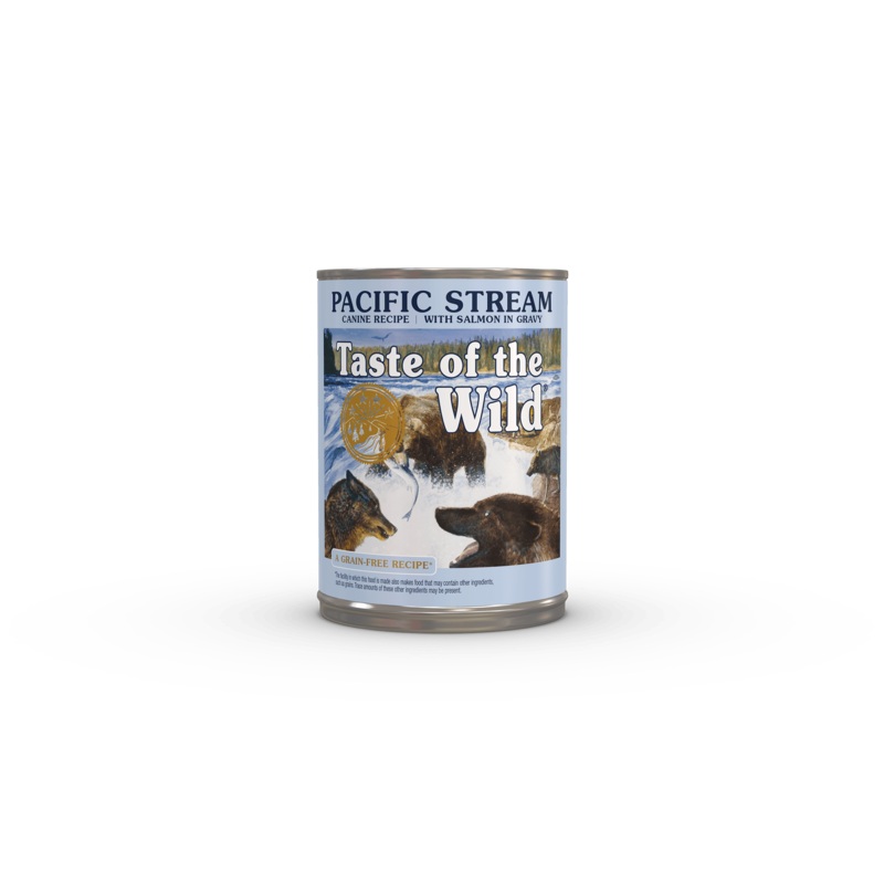 Taste Of the Wild Pacific Stream Canine Formula Wet Dog Food - 3x390g