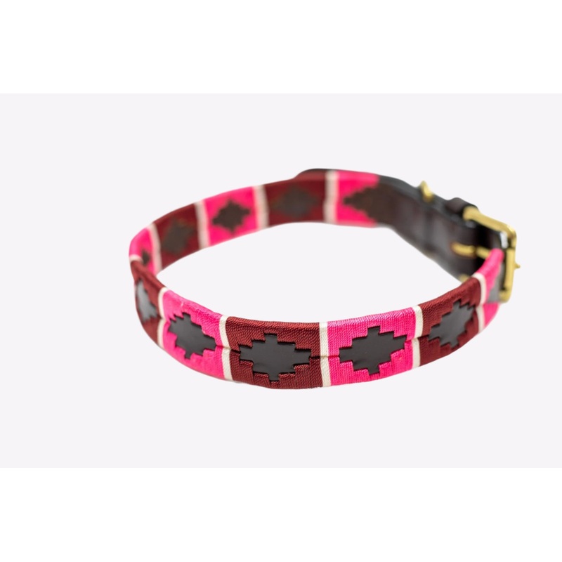 The Pets Club Premium Designer Leather Dog Collar