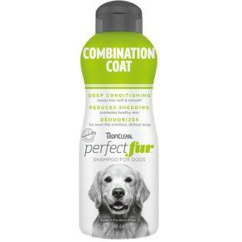 TropiClean PerfectFur Combination Coat Shampoo for Dogs - 16oz