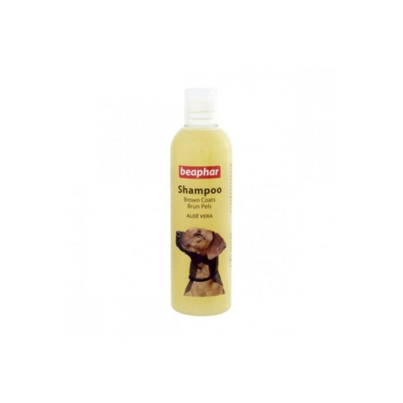 Beaphar Shampoo Aloe Vera Yellow (Brown Coat) for Dog - 250ml