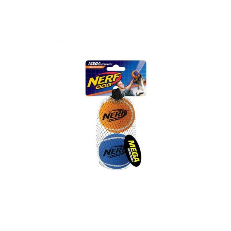 Nerf Dog Mega Strength Balls  (Pack Of 2)