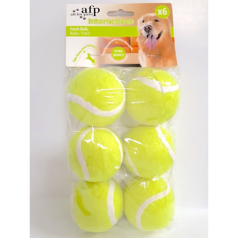 All For Paws Fetch balls - 6 pack