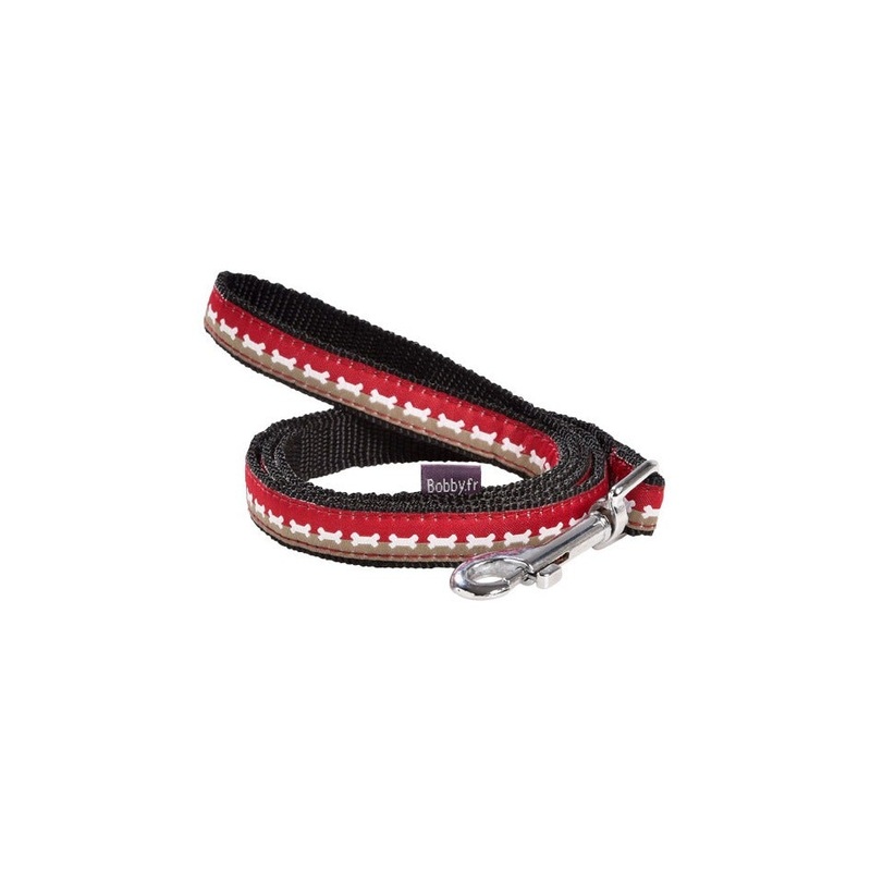 Bobby Bonjour Leash - Red/L