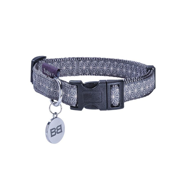 Bobby Asanoha Collar - Grey / Small