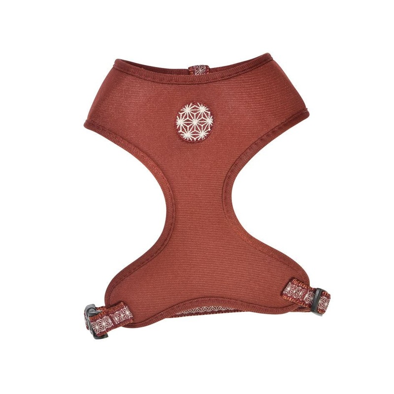 Bobby Asanoha T-Shirt Harness - Dark Red / Large