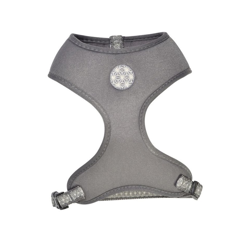 Bobby Asanoha T-Shirt Harness - Grey / Large
