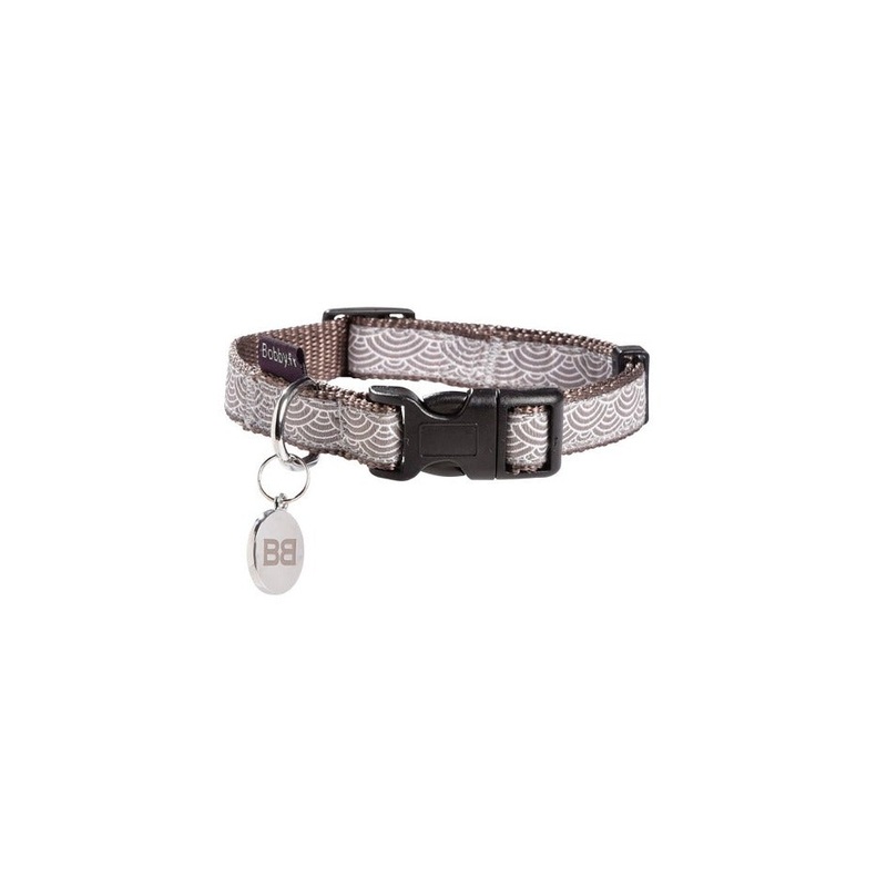 Bobby Seigaiha Collar - Taupe/Medium