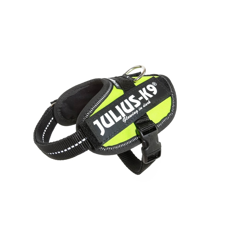 Julius-K9 Idc Powerharness - Neon Green / Size Baby 2