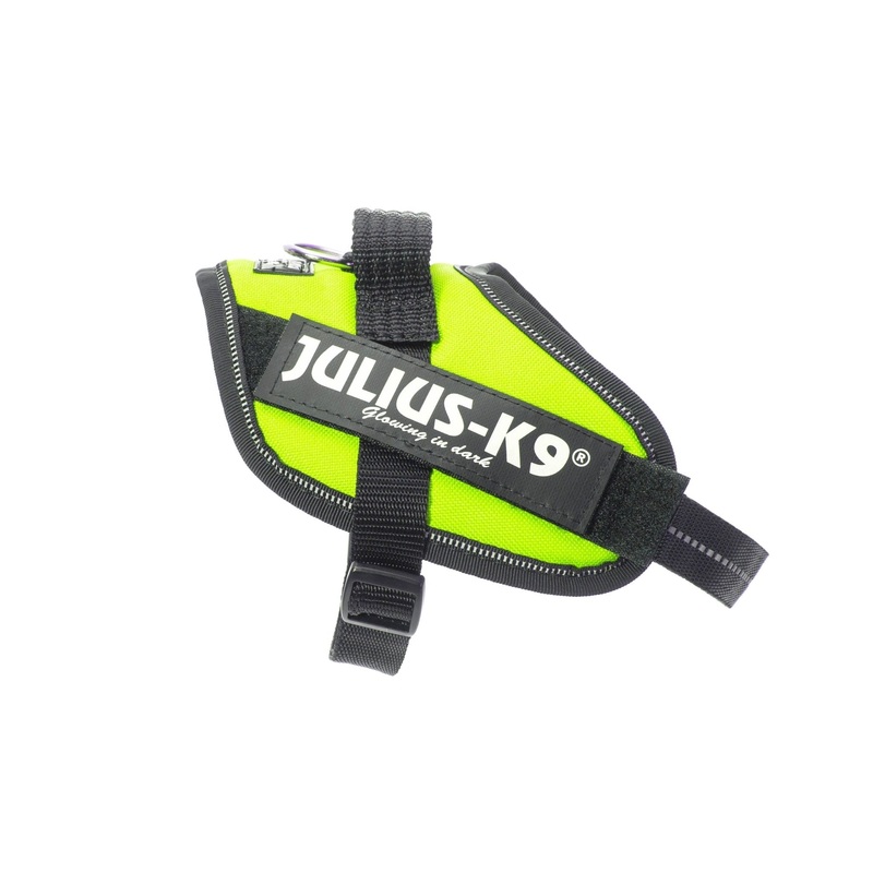 Julius-K9 Idc Powerharness - Neon Green / Size Mini-Mini