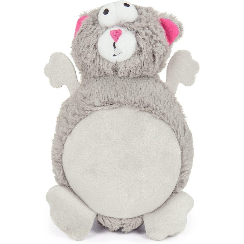 GoDog Action Plush Squirrel with Chew Guard Technology Animated Squeaker Dog Toy