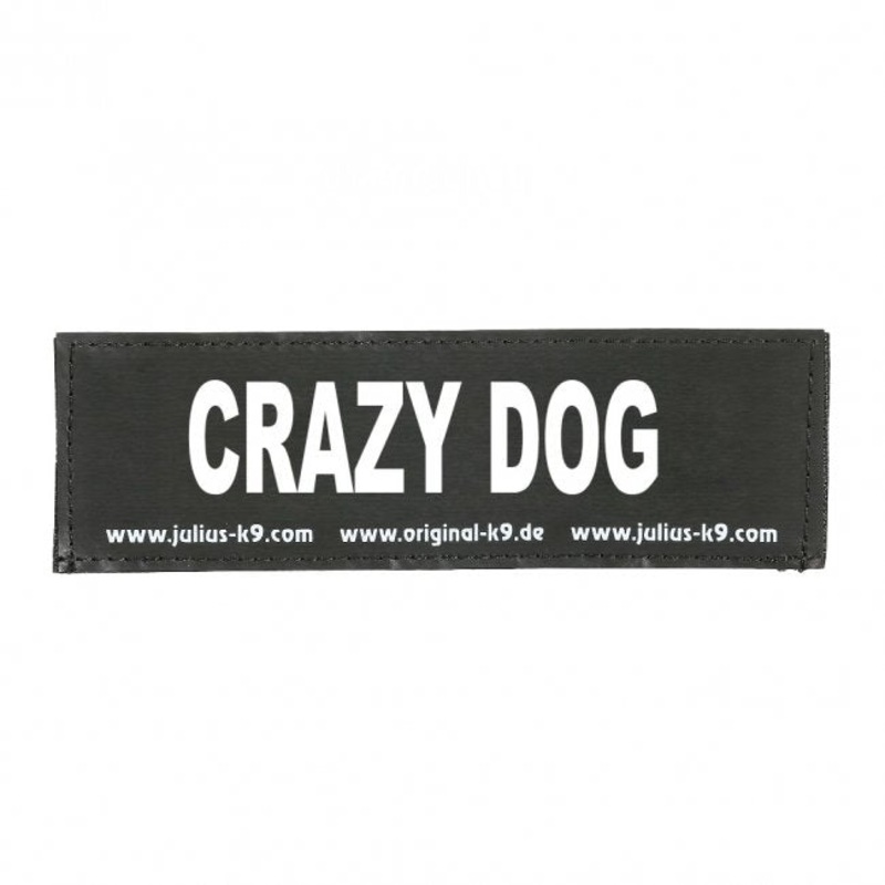 Julius K9 Crazy Dog Patch - Small
