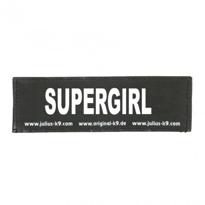 Julius K9 Supergirl Patch - Large