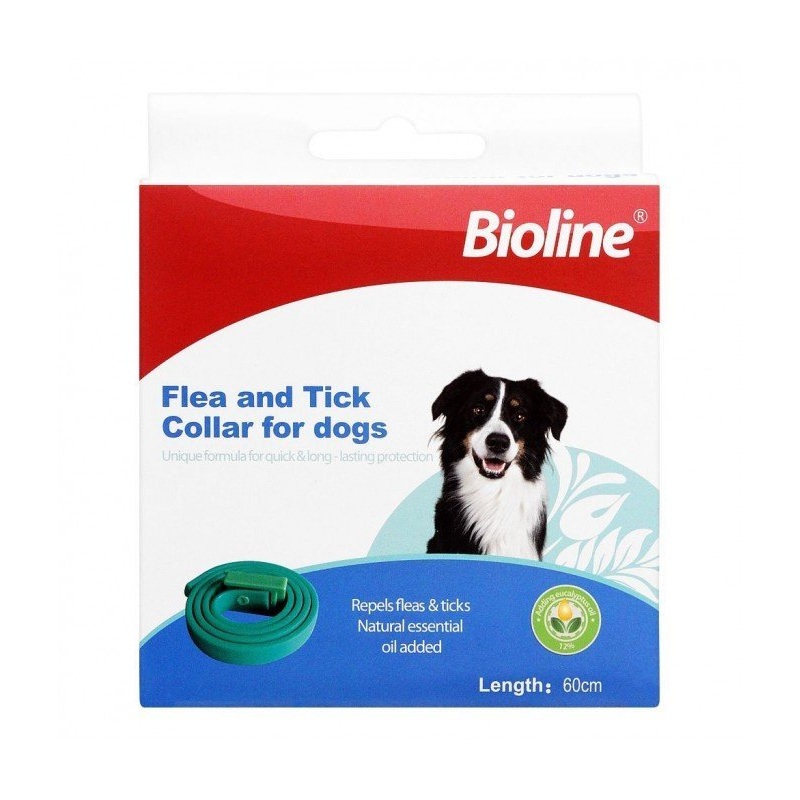 Bioline Flea and Tick Collar for Dogs - 60cm