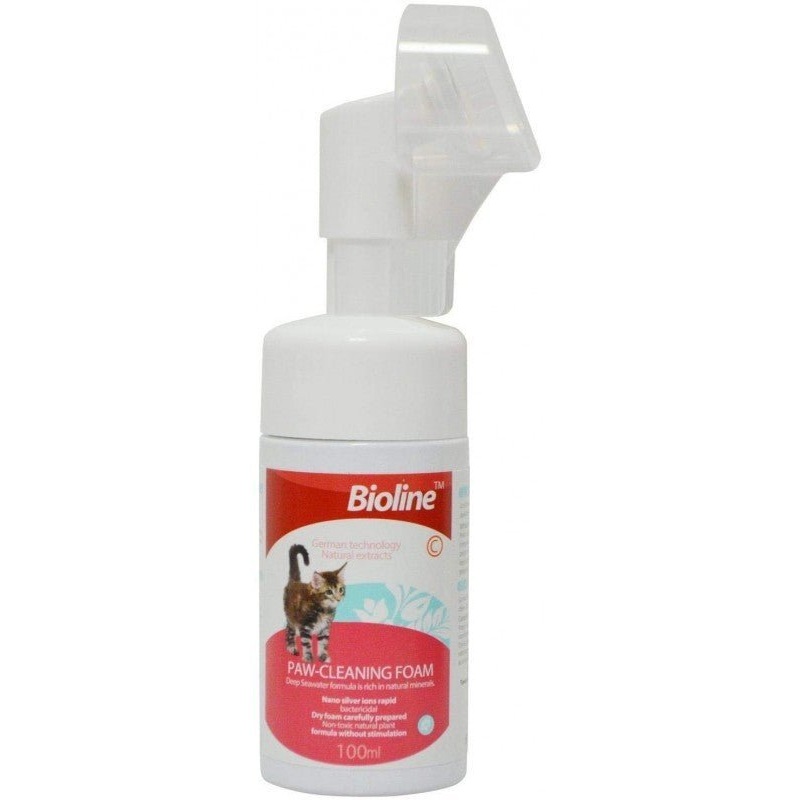 Bioline  Paw Cleaning Foam(Cat/Dog)