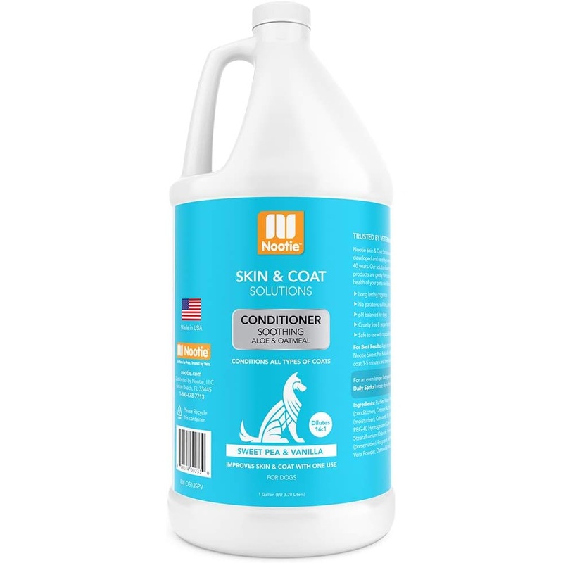Nootie Conditioner  Sweet Pea  Vanilla Gallon For Dog