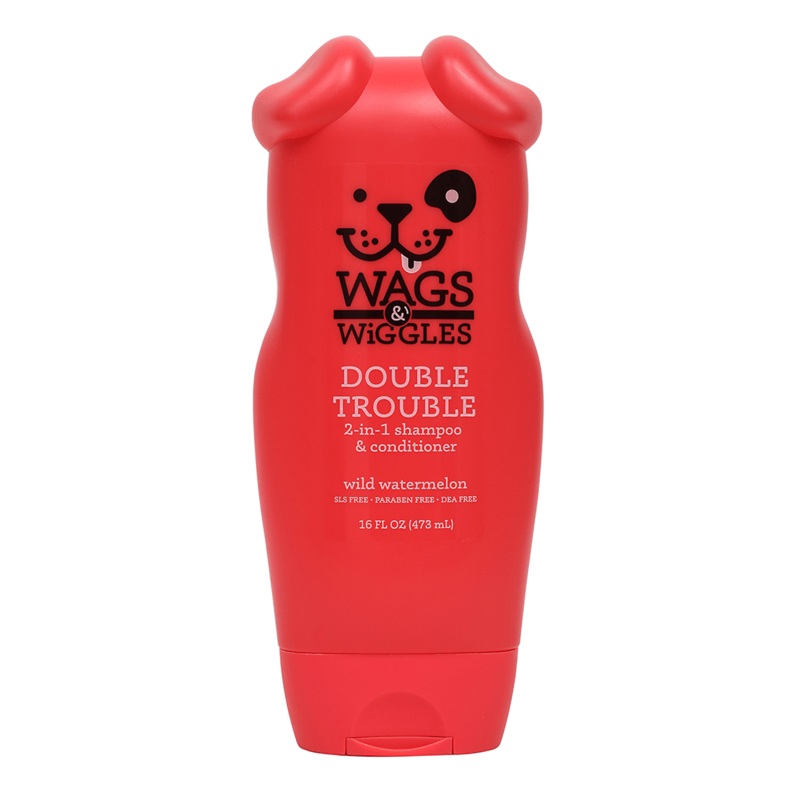 Wags & Wiggles Double Trouble 2-In-1 Shampoo & Conditioner 473ml