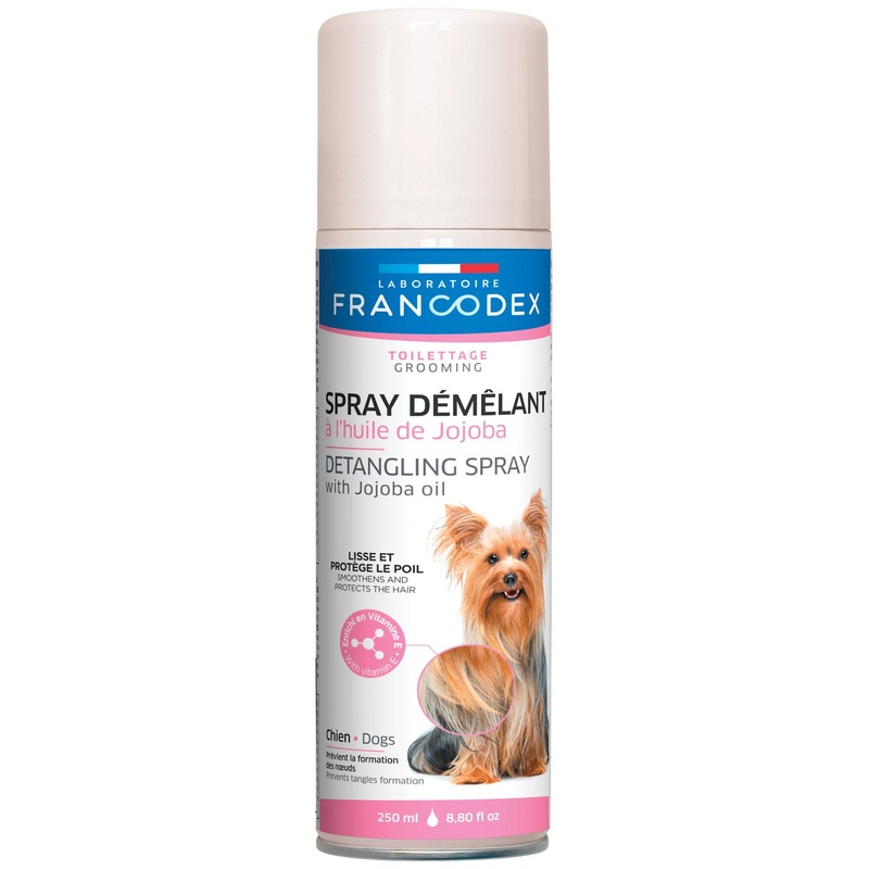 Zolux Francodex Detangling Spray With Jojoba Oil For Dogs - 250ml