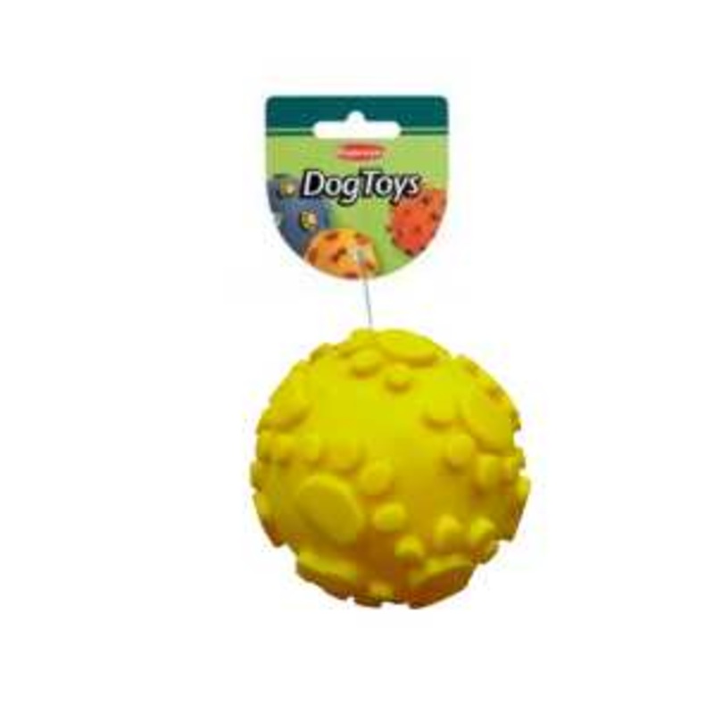 Padovan Dog Ball With Paws Dia  12Cm