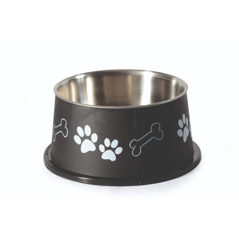 Camon Deep Bowl Steel For Dog