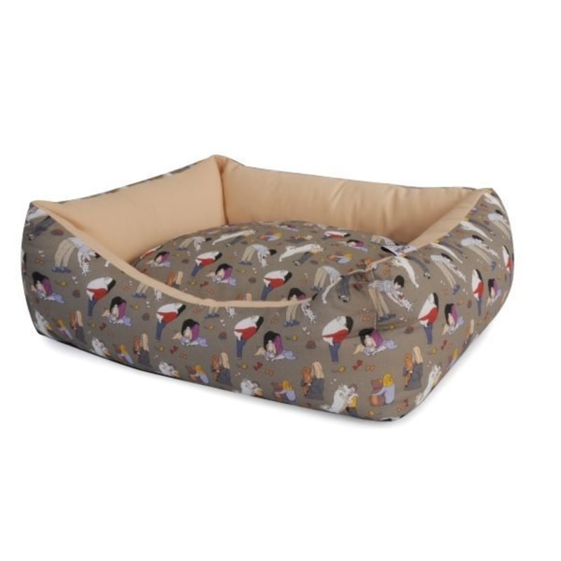Camon Hug Me Rectangular Bed with Wadding 75X60Cm