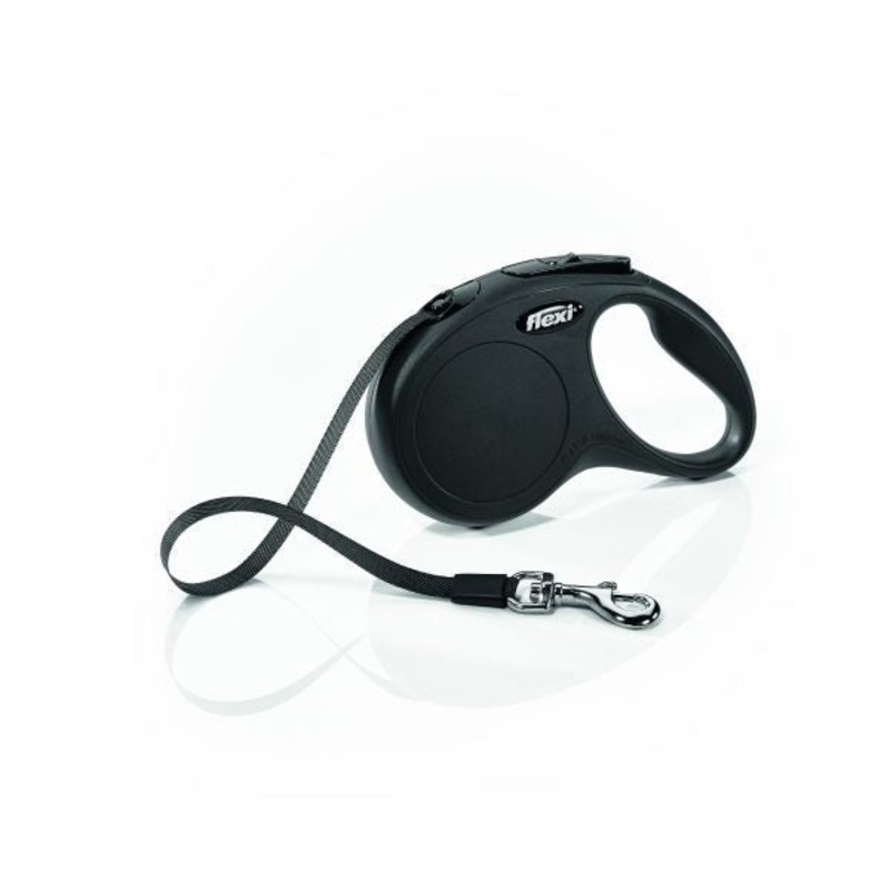 Camon New Classic Red Flexi Tape Leash - Small