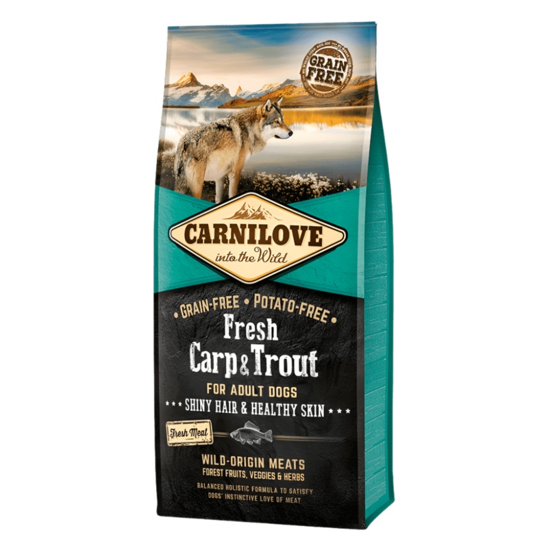 Carnilove Fresh Carp & Trout  Adult Dry Dog Food