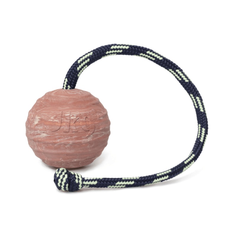 Julius-K9 Ball With String & Knot -70Mm Dia