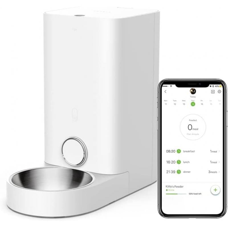 Petkit "Mini Pro": Automatic Feeder With Stainless Steel Bowl