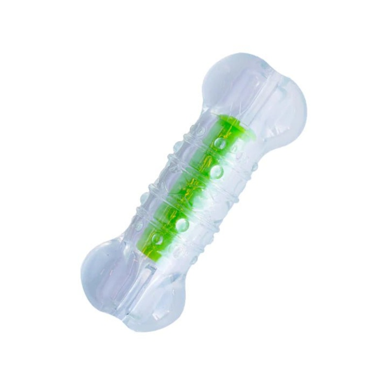 Petstages Crunchcore Bone Water Bottle Alternative Dog Chew Toy
