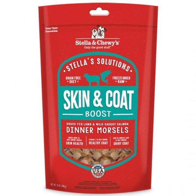 Stella & Chewy's Skin & Coat Grass Fed Lamb & Wild Caught Salmon Dog Food - 13oz