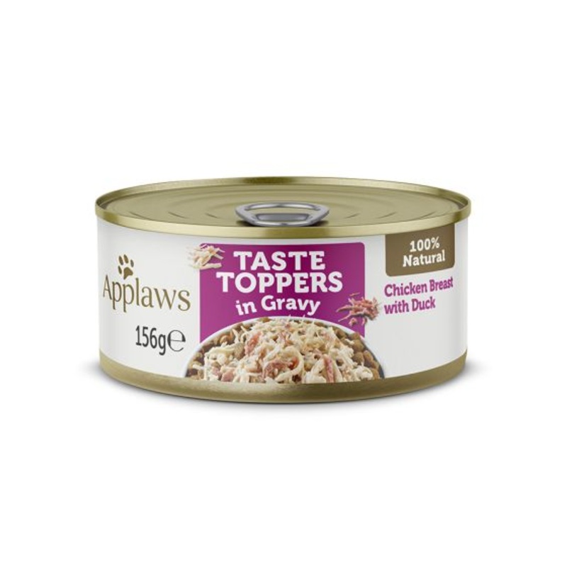 Applaws Taste Topper in Gravy Chicken Duck Dog - 3x156g
