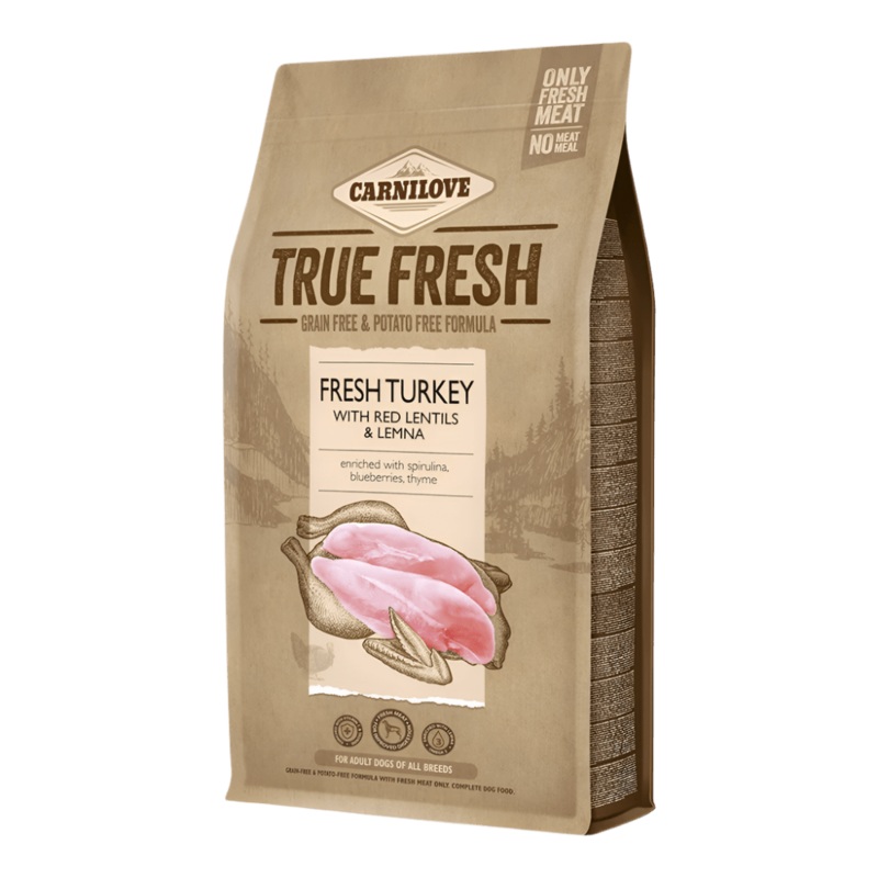 Carnilove True Fresh Turkey Adult Dry Dog Food - 1.4kg