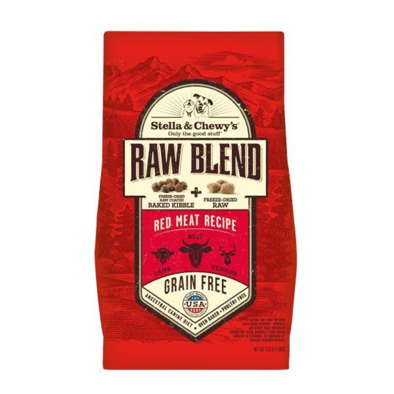 Stella & Chewy's Raw Blend Red Meat  Lamb, Beef & Venison Recipe Dog Food