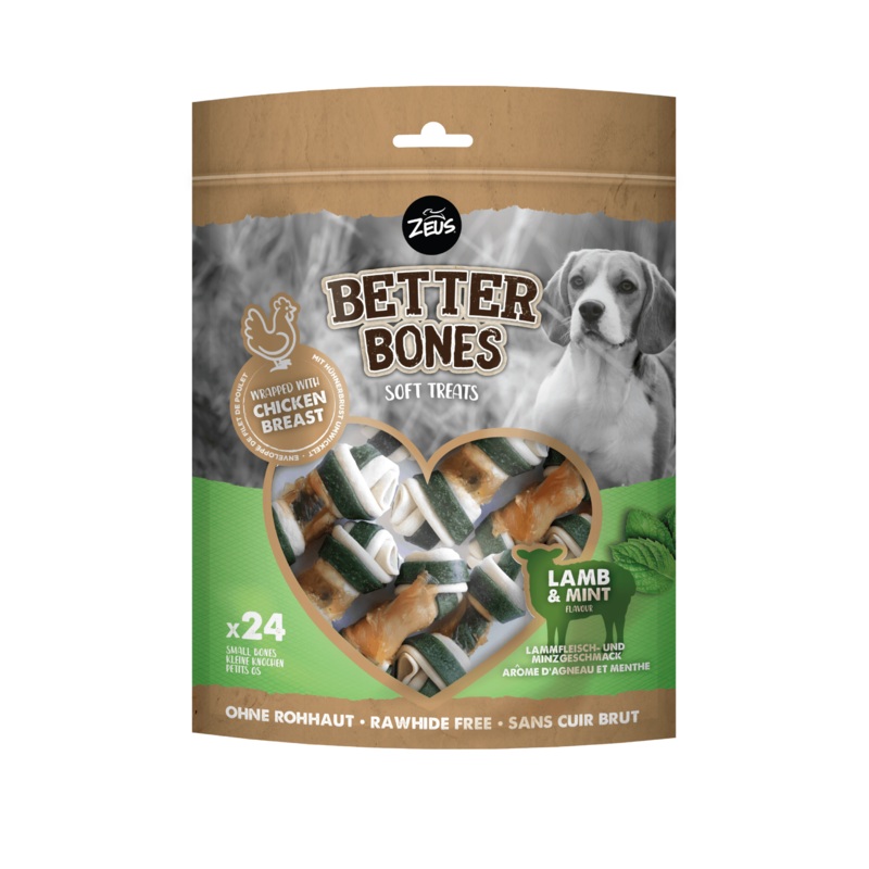 Zeus Better Bones, Wrapped Lamb & Mint