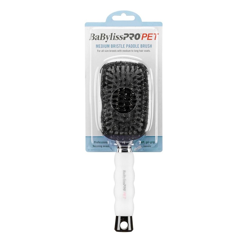 BaByliss PRO PET Bristle Paddle Dog Brush  Medium