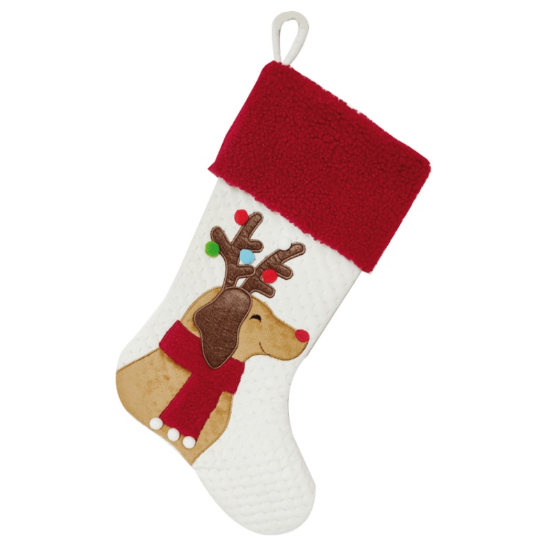 Bobby Christmas Sock Dog 44x28cm