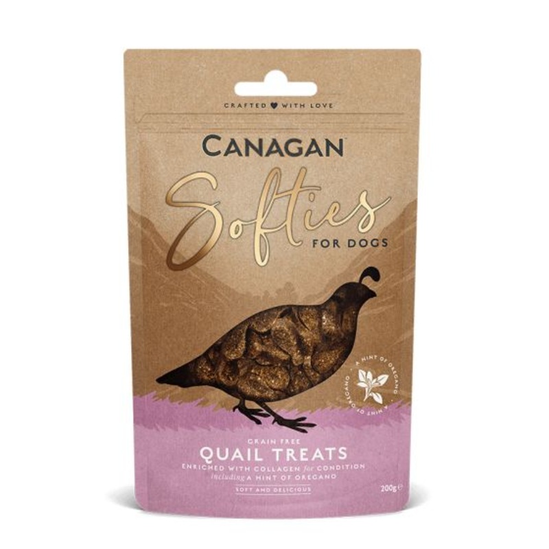 Canagan Softies Grain-Free Quail Dog Treats - 200g